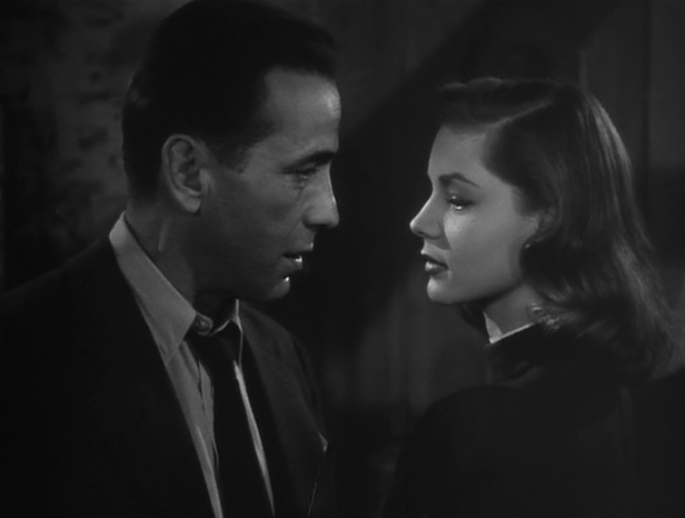 Humphrey Bogart and Lauren Bacall in The Big Sleep (Screen capture by Lindsey for TMP)