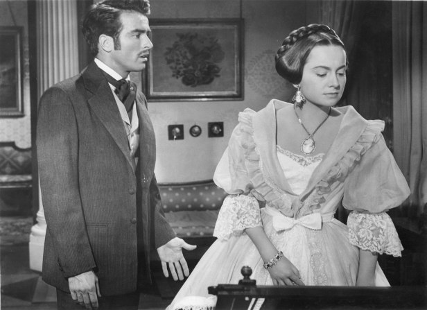 Monty Clift and Olivia de Havilland in The Heiress (via The Redlist)