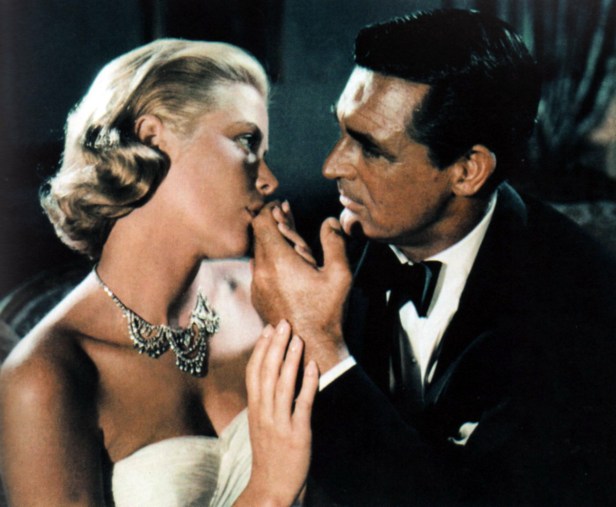 Ultra-tan Cary Grant woos Grace Kelly in To Catch a Thief (Image: We Heart Vintage)