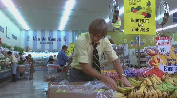 Eat your fruits and vegetables, or John Denver: Top Grocery Stock Boy will be very disappointed in you. (Image: veehd)