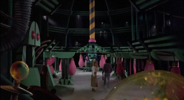 Deb and her man-friend explore the tent and discover that it is full of cotton candy cocoons. (Image: Nintendo World Report)