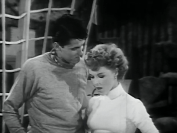 Before being diagnosed with polio, is a promising dancer. (Screen capture by Lindsey for TMP)