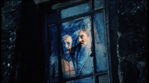 "Somebody's Watching Me" should be the good doctor's theme song as he arrives in the village... (Screen capture by Lindsey for TMP)