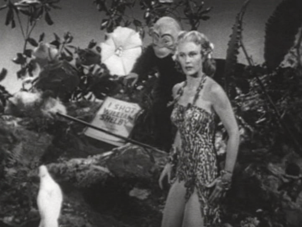 Dorinda's dream world is one reminiscent of an adventure film. (Screen capture by Lindsey for TMP)