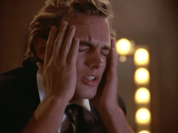 Derek is full of anguish. (Screen capture by Lindsey for TMP)