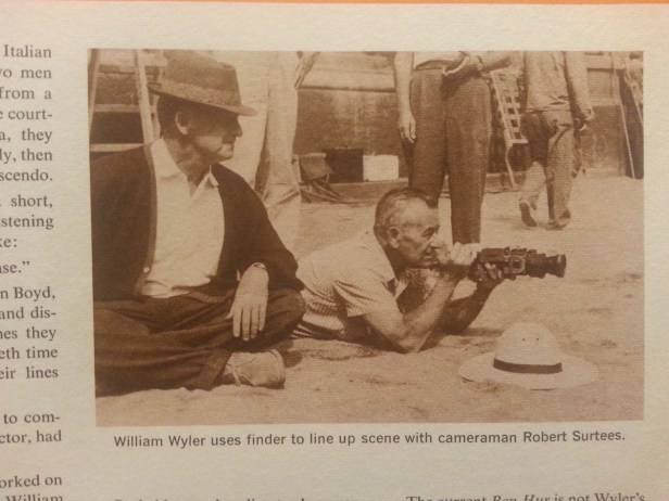 Wyler at work (Photo by Lindsey for TMP)