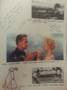 A page from the annotated "Continuity" section of the book (Photo by Lindsey for TMP)