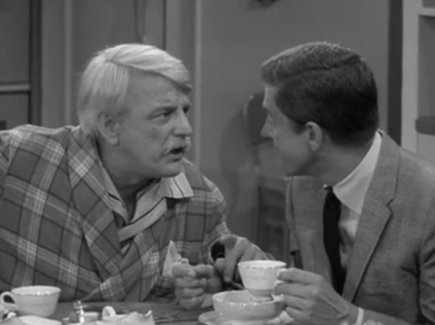 Denver Pyle guest stars as Uncle George (Screen capture by Lindsey for TMP)