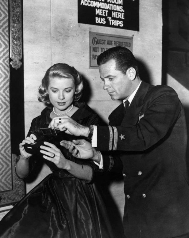 Grace and Bill on the set of Toko-Ri (Image via The Redlist)