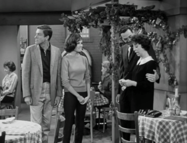 After days of silence, the Helpers and the Petries accidentally reunite at a restaurant. (Screen capture by Lindsey for TMP)