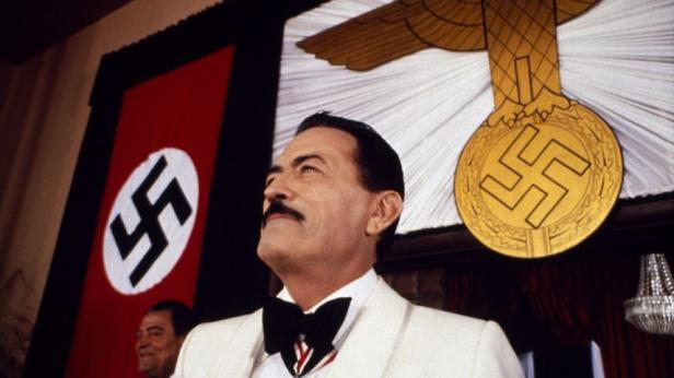 Gregory Peck portrays Josef Mengele, a man who carried out experiments on humans during World War II. (Image via Views from the Edge)