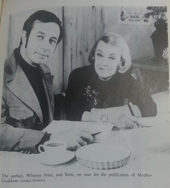 Bette with the Author, from my 1991 paperback edition