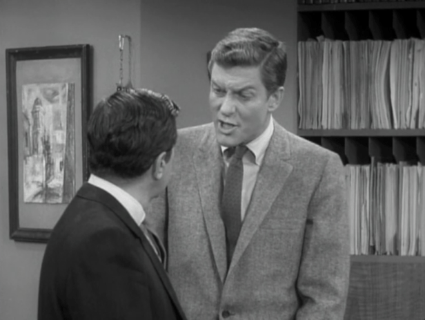 Rob confronts Buddy, thinking he stole the watch as a joke. (Screen capture by Lindsey for TMP)