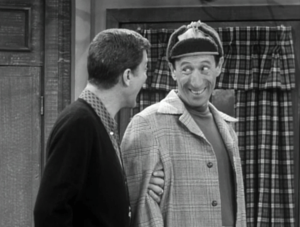 Rob becomes desperate for company and tries to trap the groundskeeper into hanging out with him. (Screen capture by Lindsey for TMP)