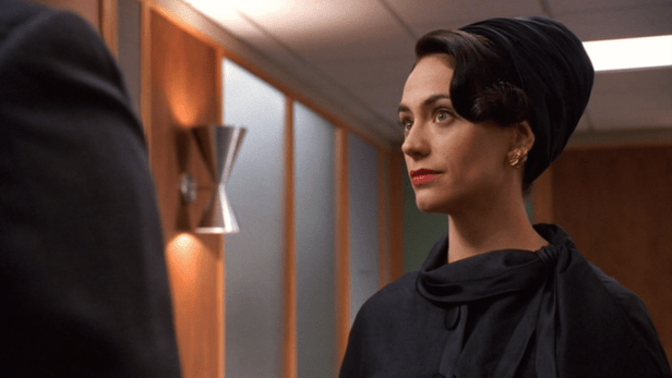 Don: "How are you?" Rachel: "I'm fine. My family is fine. The weather has been spectacular." Don: "Rachel, listen..." Rachel: "What are you dong?" Don: "I don't know. I don't want it to be like this." Rachel: "Yes, well. "