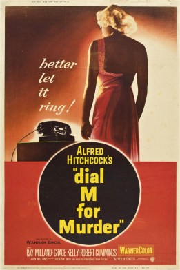 dial m for murder poster